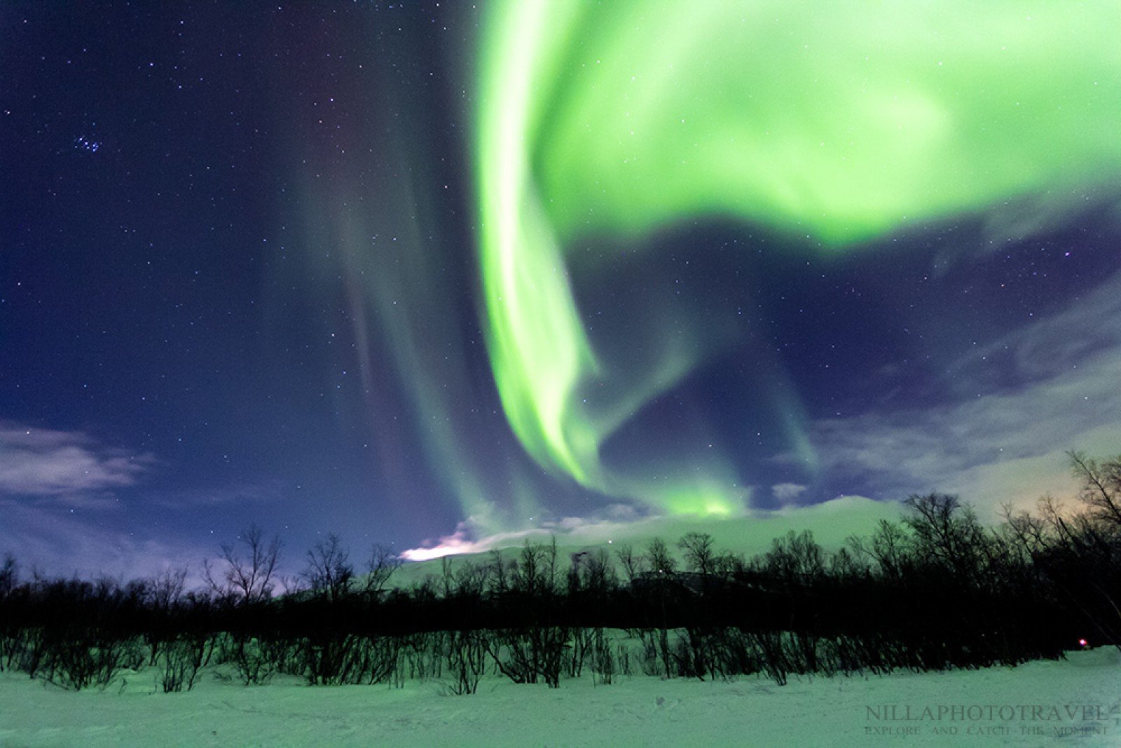 AURORA BOREALİS;  KUZEY IŞIKLARI VE KUZEY İSVEÇ